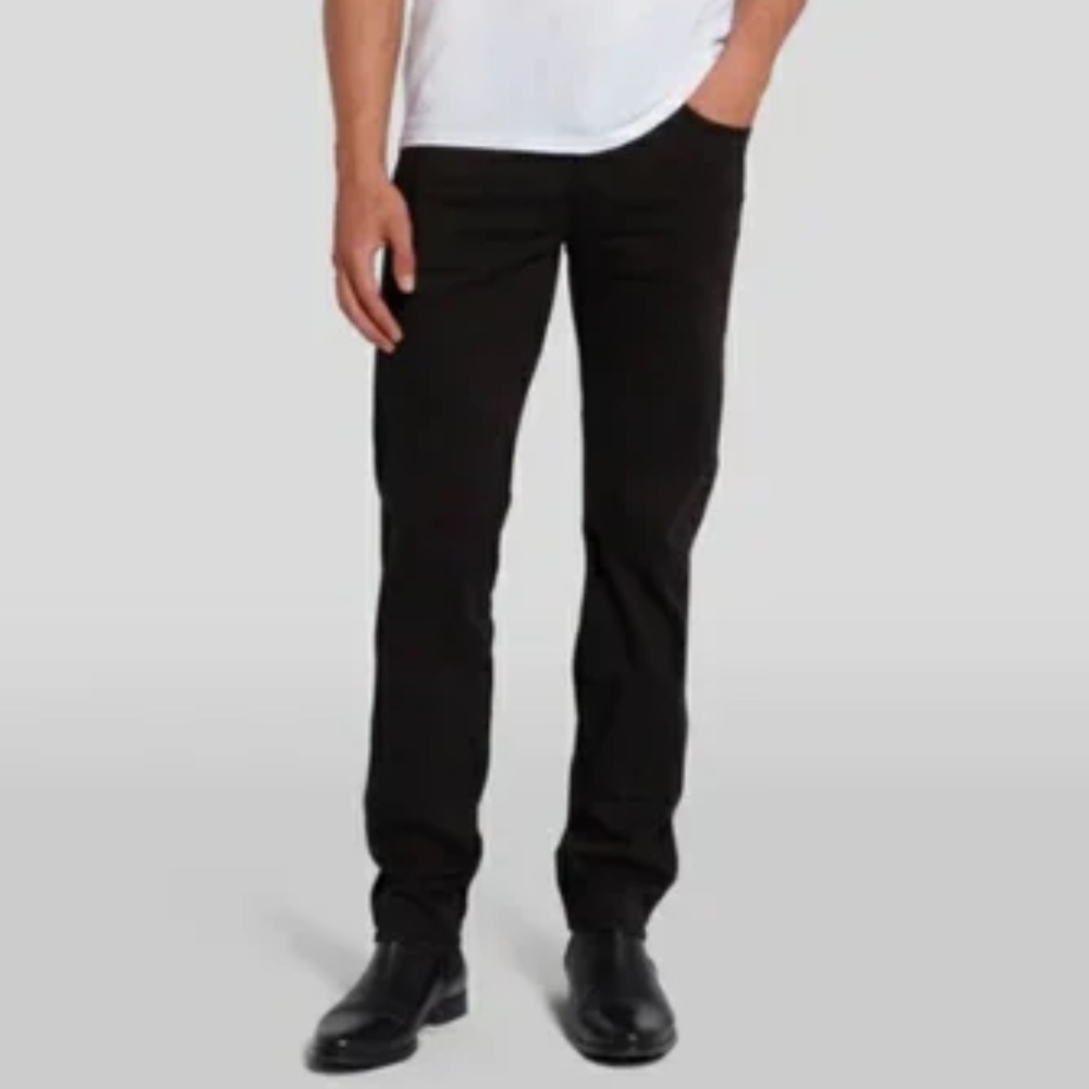 7 For All Mankind Black Slimmy Jeans - 32x28